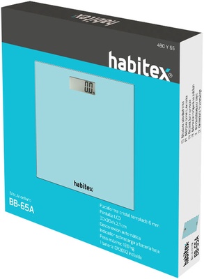 Bascula Ba�o BB-65A 180 kg Azul Habitex